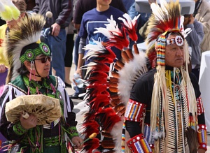 Caddo Indians with Bridge-o-Rama